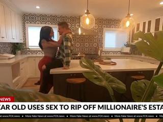 Latina Uses dirty film To Steal From A Millionaire x rated film movies