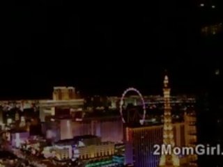 Vegas seksi matka kanssa glorious äiti iso tiainen