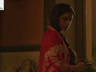 Rasika dugal מדהים סקס סצנה עם אב ב החוק ב mirzapur אינטרנט סדרה