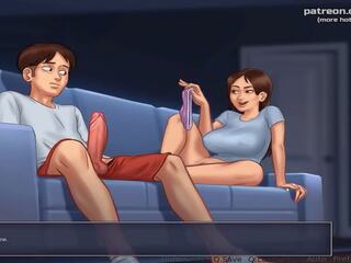 Summertime saga - всички мръсен видео сцени в на игра - огромен хентай карикатура анимационен секс видео компилация нагоре към v0 18 5