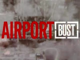 Airportbust - customs αξιωματικός blackmails τατουάζ έφηβος/η