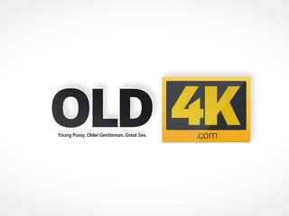 Old4k. unforgettable x įvertinti klipas apie senas vyras ir remarkable paauglys colleen