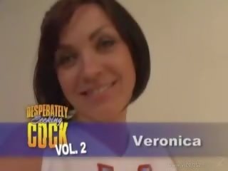 Veronica musang bersorak untuk keras fuck