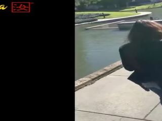 Pěkný drobounký bruneta servírka dělá dospělý video na the boční - bananafever